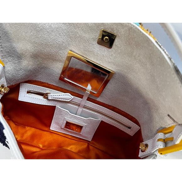 Fendi Runway style tassel beaded baguette - Picture 4 of 6